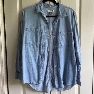 Boyfriend Chambray Shirt
